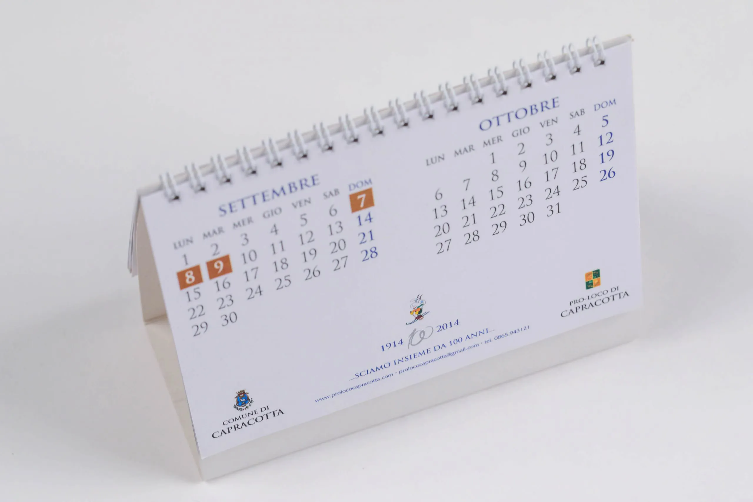 Calendario da tavolo