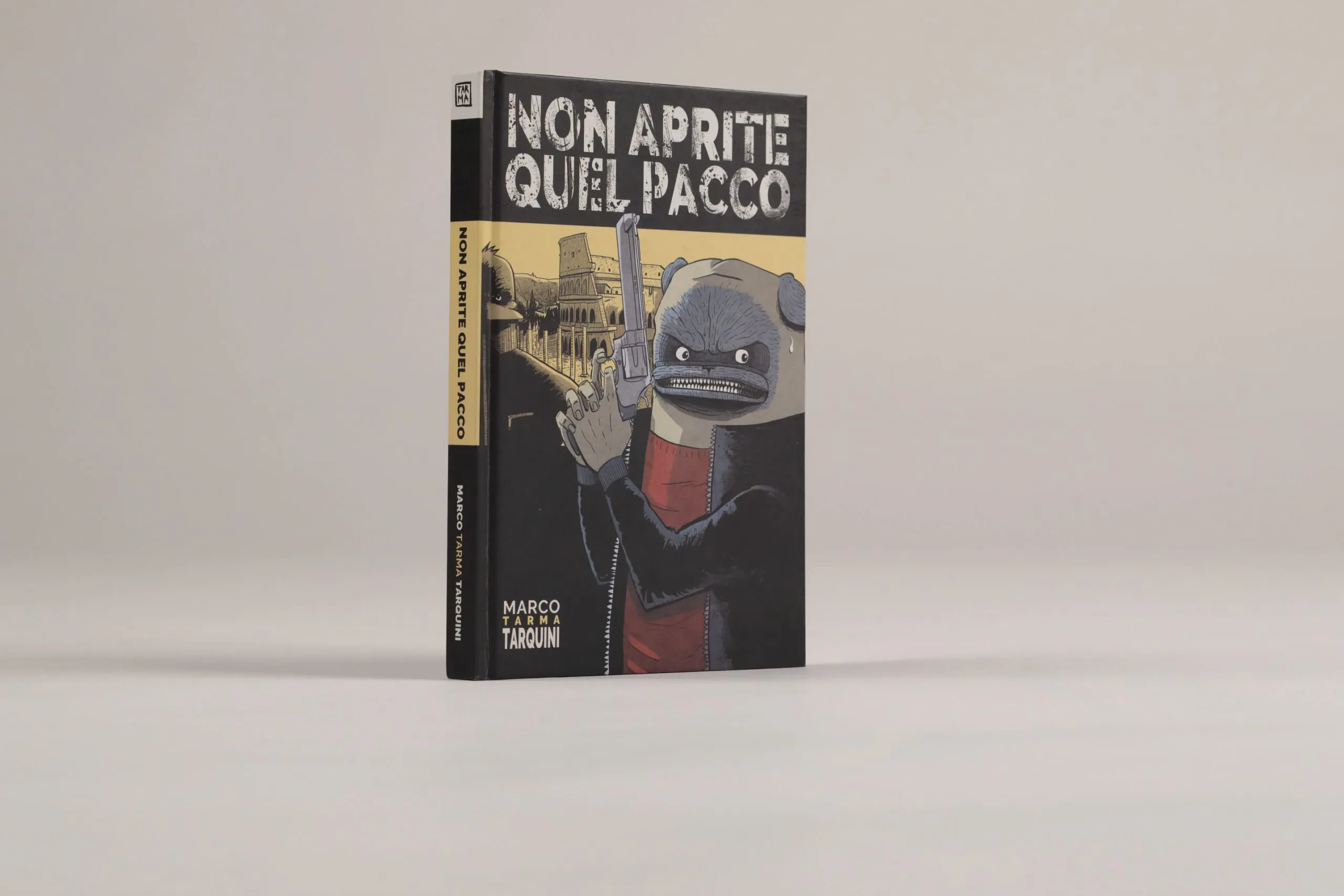 Fumetto copertina cartonata Non aprite quel pacco